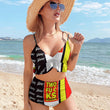 Load image into Gallery viewer, Sexy Suspender Two-Piece Bikini Swimsuit - The SoapGirls