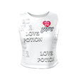 Load image into Gallery viewer, ladies,crop,crop tee,love potion,tour,MOQ1,Delivery days 5