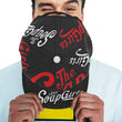 Load image into Gallery viewer, Snapback Cap All Over Print Black - The SoapGirls Logo - The SoapGirls