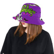 Load image into Gallery viewer, Ladies Purple Bucket Hat - The SoapGirls