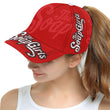 Load image into Gallery viewer, Snapback Cap All Over Print Red - The SoapGirls Logo - The SoapGirls