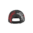 Load image into Gallery viewer, Snapback Cap All Over Print Black - The SoapGirls Logo - The SoapGirls