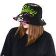 Load image into Gallery viewer, Ladies Black All Bucket Hat - The SoapGirls