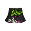 Load image into Gallery viewer, Ladies Black All Bucket Hat - The SoapGirls