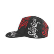 Load image into Gallery viewer, Snapback Cap All Over Print Black - The SoapGirls Logo - The SoapGirls