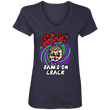 Load image into Gallery viewer, Sams on Crack Ladies' V-Neck T-Shirt - The SoapGirls