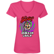 Load image into Gallery viewer, Sams on Crack Ladies' V-Neck T-Shirt - The SoapGirls