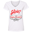 Load image into Gallery viewer, Official Ladies' V-Neck T-Shirt - The SoapGirls