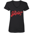Load image into Gallery viewer, Sams on Crack Ladies' V-Neck T-Shirt - The SoapGirls