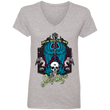 Load image into Gallery viewer, Ladies' V-Neck T-Shirt- Sugar gets you high - The SoapGirls