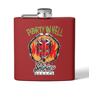 The SoapGirls Party in Hell Flask