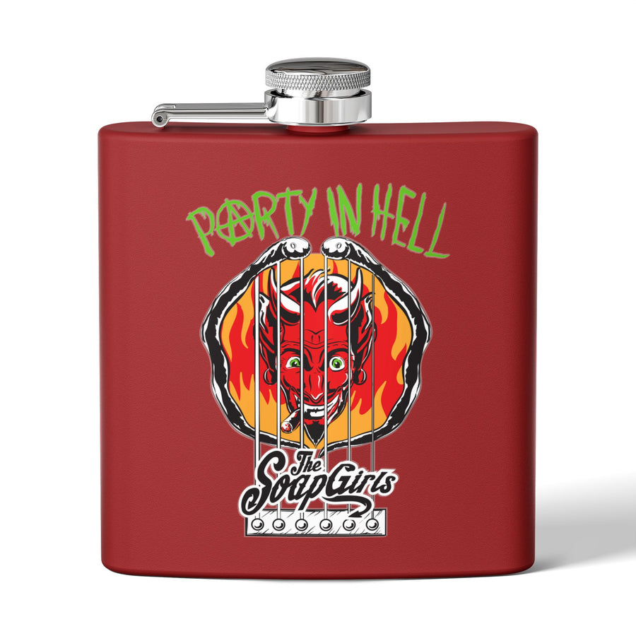 The SoapGirls Party in Hell Flask