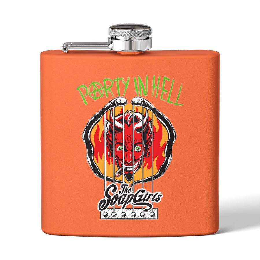 The SoapGirls Party in Hell Flask