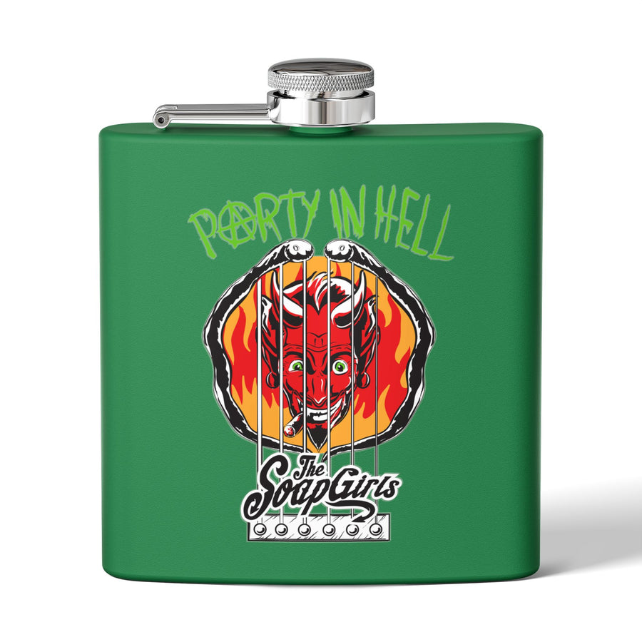 The SoapGirls Party in Hell Flask