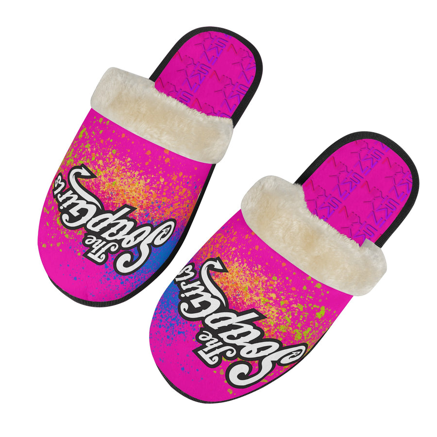 Colour Splash Unisex Warm Slippers - The SoapGirls