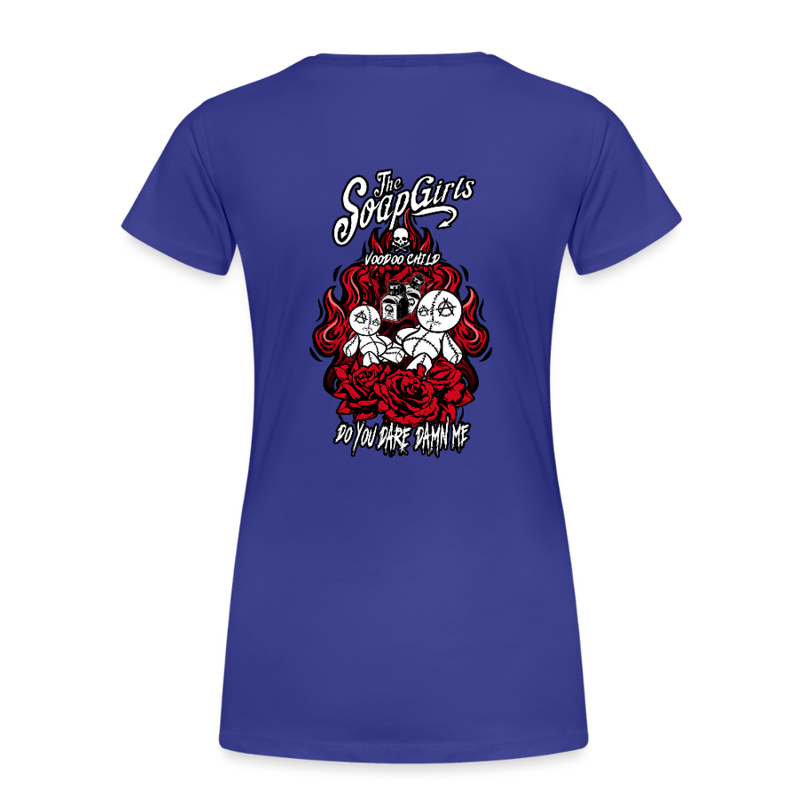 Womens Tank Top - Voodoo Child - royal blue