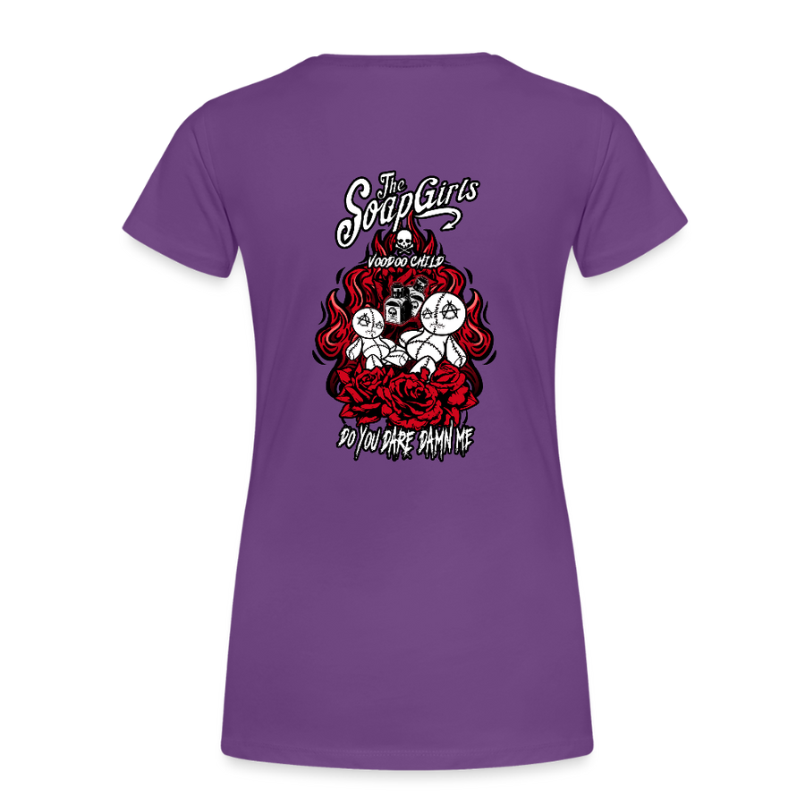 Womens Tank Top - Voodoo Child - purple