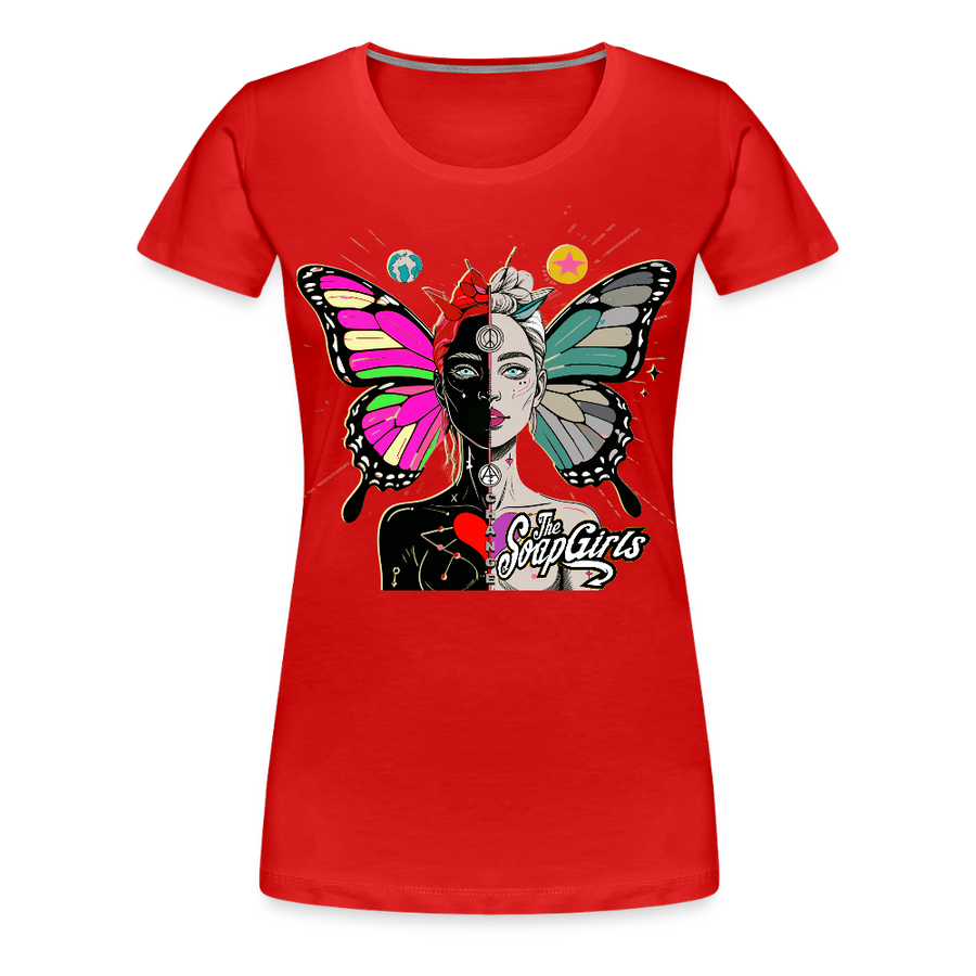Womens Tank Top - Voodoo Child - red