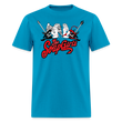 Load image into Gallery viewer, Men's T-Shirt | GILDAN 5000 Logo Full - turquoise
