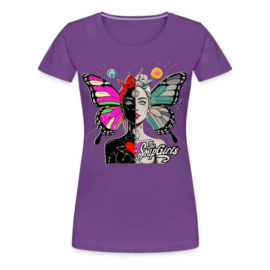 Womens Tank Top - Voodoo Child - purple
