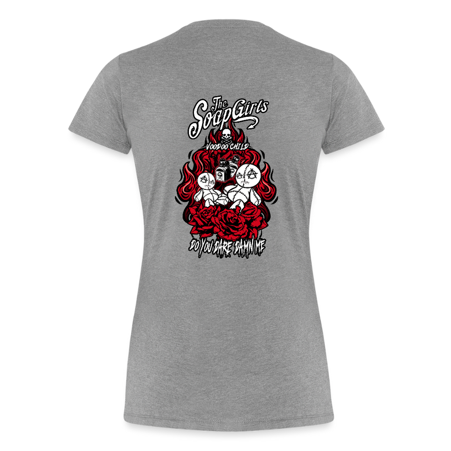 Womens Tank Top - Voodoo Child - heather gray