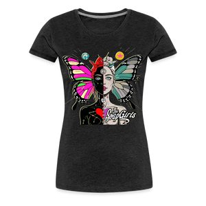 Womens Tank Top - Voodoo Child - charcoal grey
