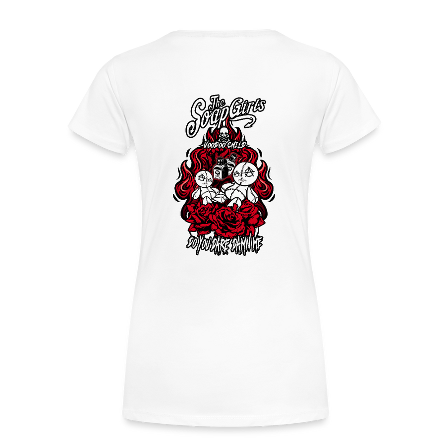 Womens Tank Top - Voodoo Child - white