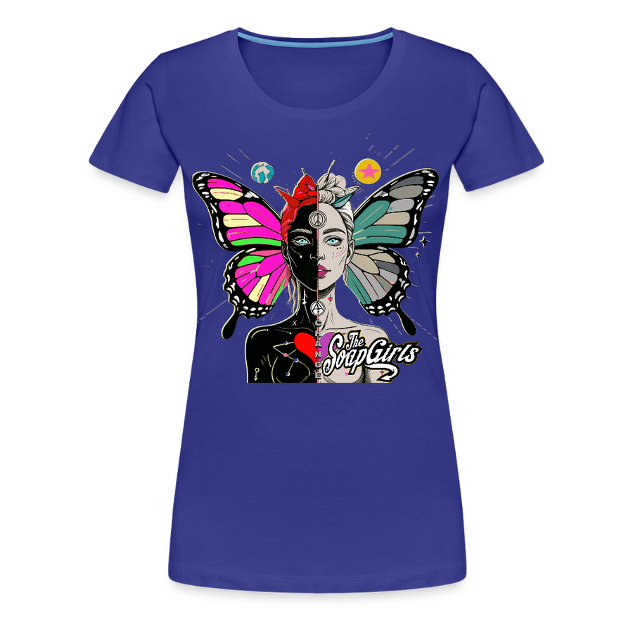 Womens Tank Top - Voodoo Child - royal blue