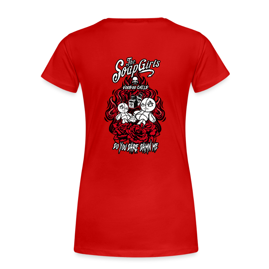 Womens Tank Top - Voodoo Child - red