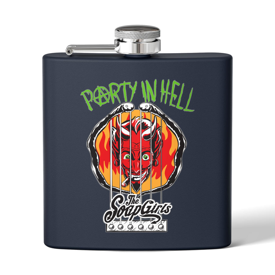 The SoapGirls Party in Hell Flask