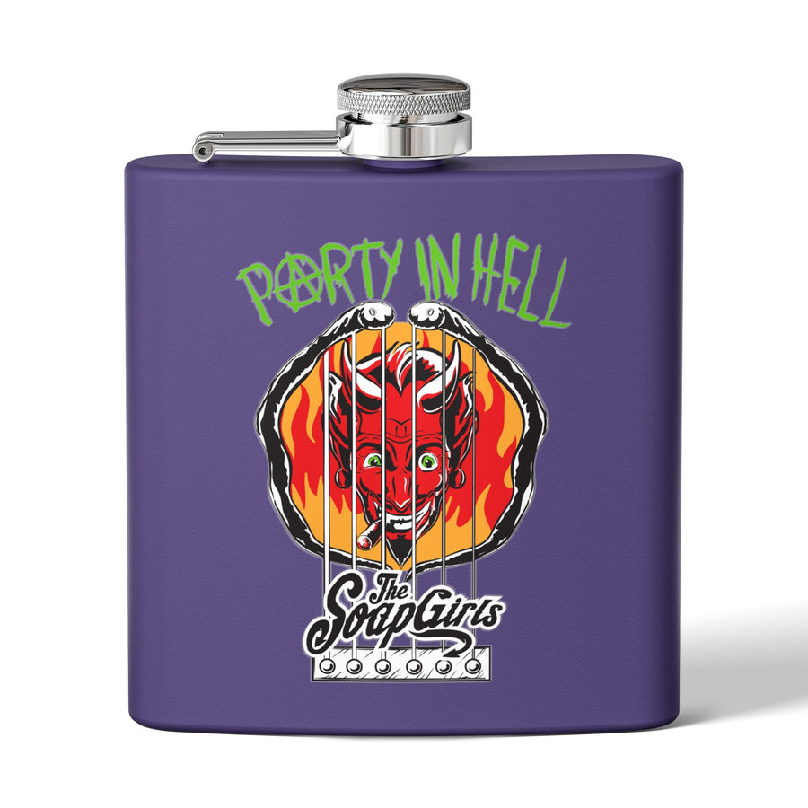 The SoapGirls Party in Hell Flask