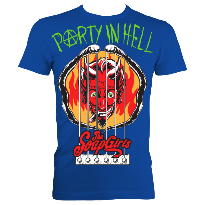 Official Party in Hell - Mens Full chest print - The SoapGirls