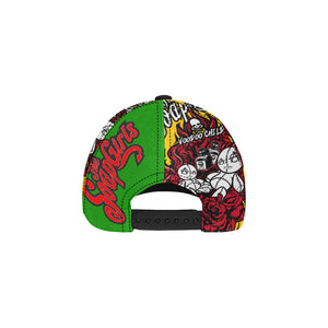 Snapback Cap All Over Print Mulit color - Voodoo Child - The SoapGirls