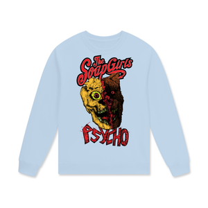 sweater,pullover,unisex,mens,womens,ladies,cottom,longsleeve,psycho,MOQ1,Delivery days 5