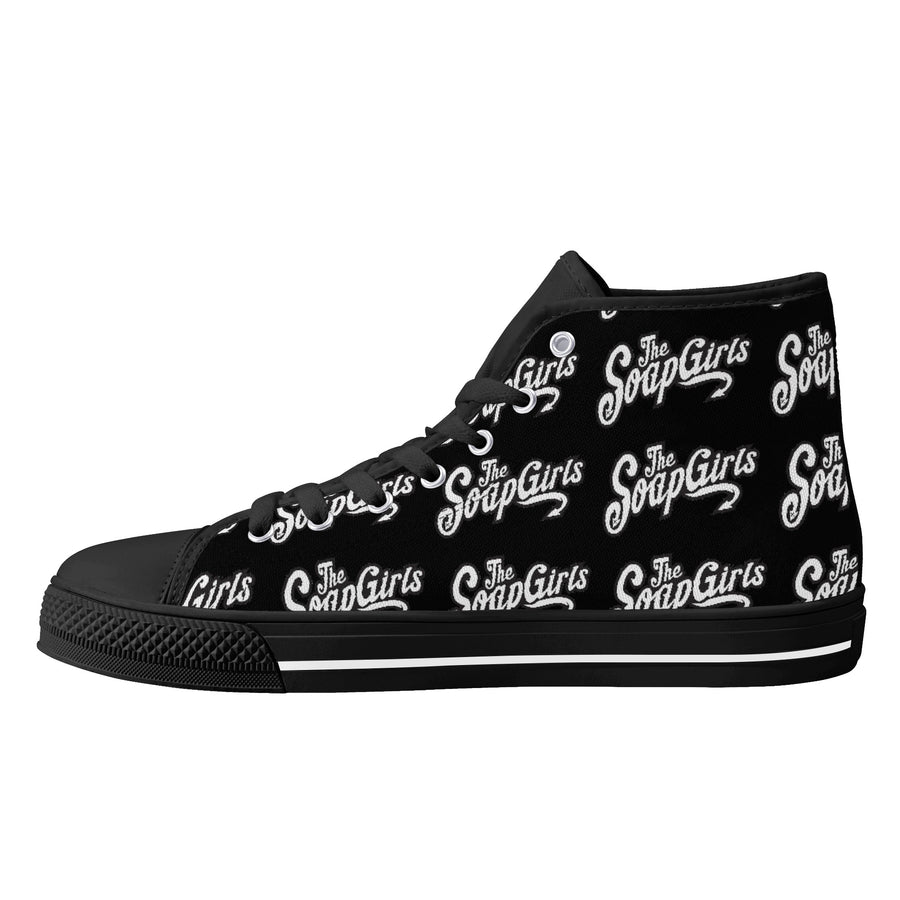 Mens High Top Love Potion tour sneakers - The SoapGirls