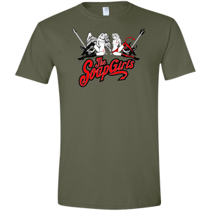 Official full Logo mens Softstyle T-Shirt - The SoapGirls