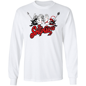 Official full logo Mens Long SLeeve T-Shirt - The SoapGirls