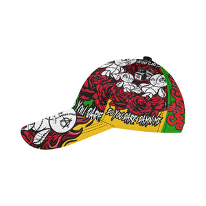 Snapback Cap All Over Print Mulit color - Voodoo Child - The SoapGirls