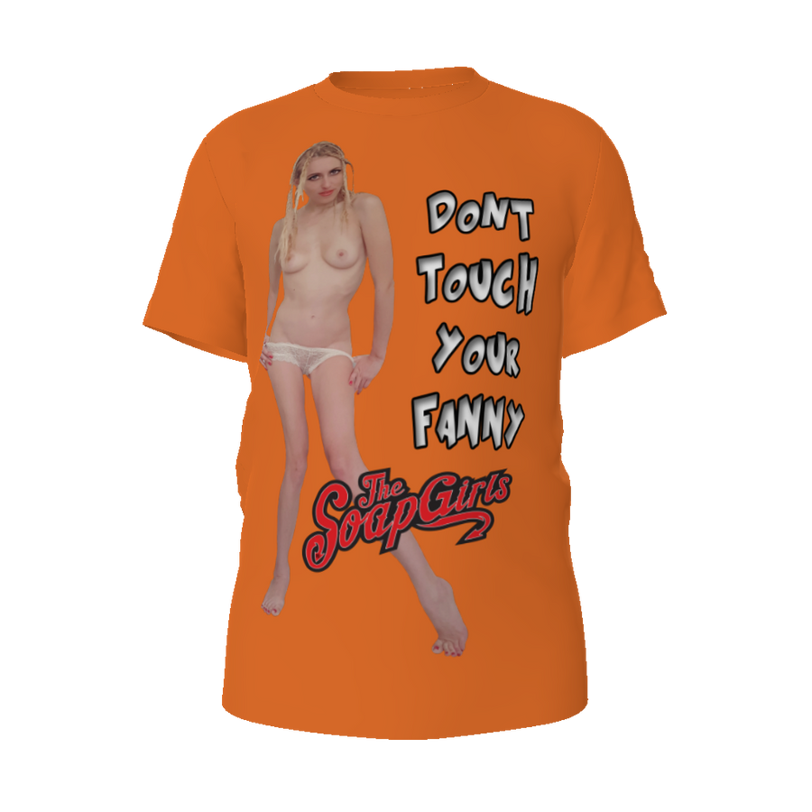 unisex,don't touch your fanny,full print,womens,mens,ladies,tee,MOQ1,Delivery days 5